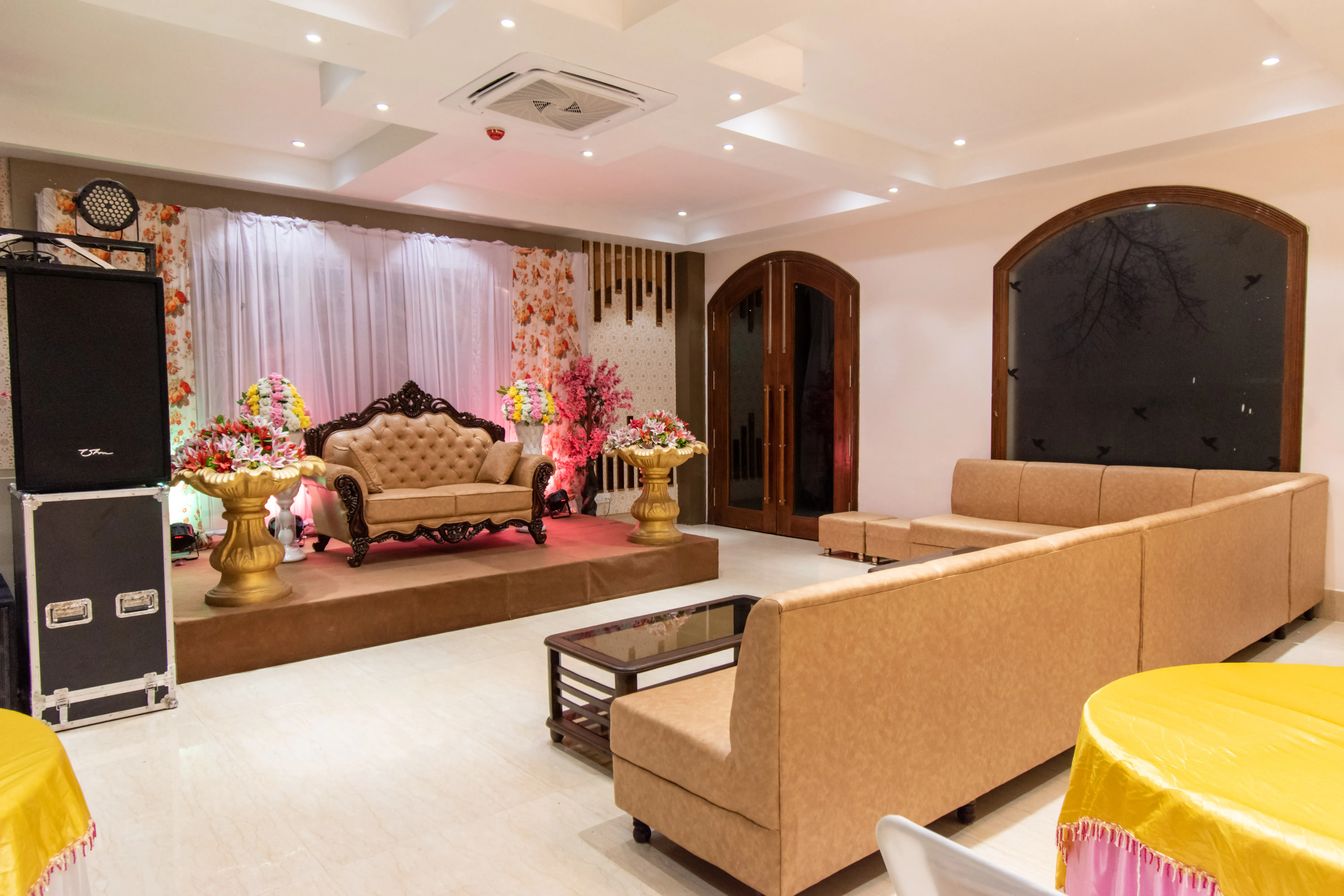 Grand Wedding setups at MM Castle