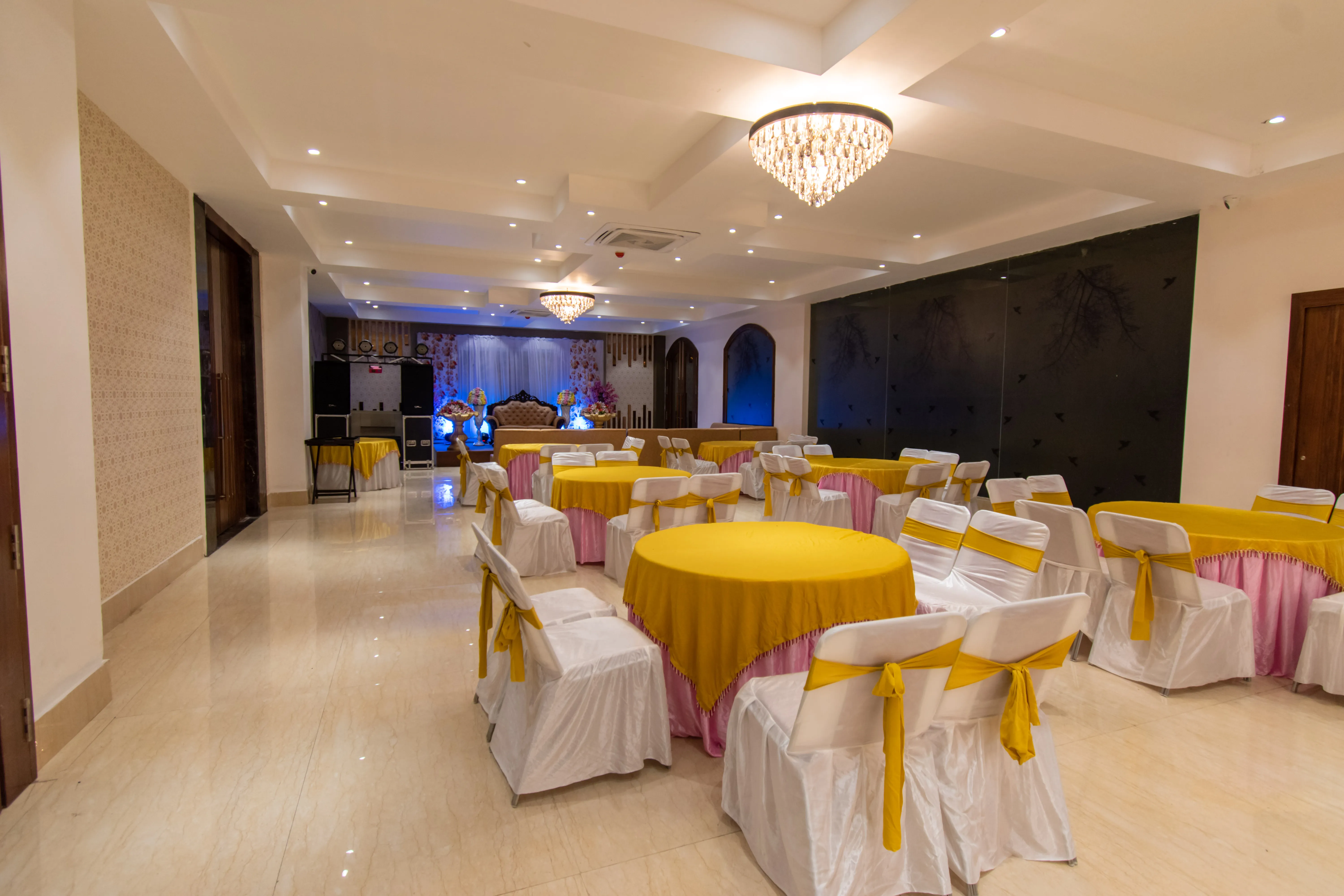 Royal Reception decorations